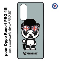 Coque pour Oppo Reno4 PRO 4G PANDA BOO© So British  - coque humour