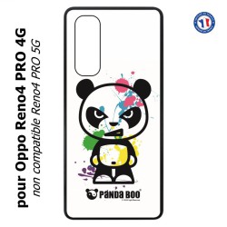 Coque pour Oppo Reno4 PRO 4G PANDA BOO© paintball color flash - coque humour