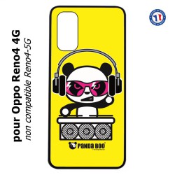 Coque pour Oppo Reno4 4G PANDA BOO© DJ music - coque humour