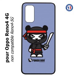 Coque pour Oppo Reno4 4G PANDA BOO© Ninja Boo noir - coque humour