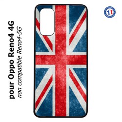 Coque pour Oppo Reno4 4G Drapeau Royaume uni - United Kingdom Flag