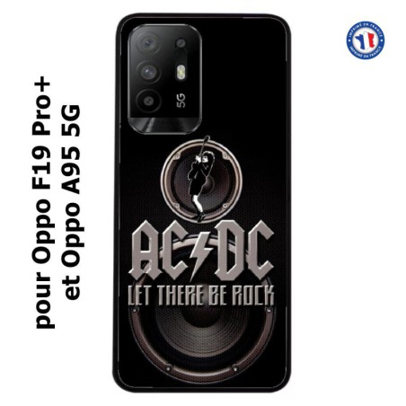 Coque pour Oppo F19 Pro+ groupe rock AC/DC musique rock ACDC