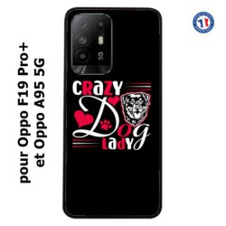 Coque pour Oppo F19 Pro+ Crazy Dog Lady - Chien