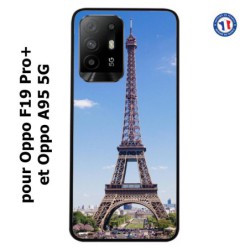 Coque pour Oppo F19 Pro+ Tour Eiffel Paris France