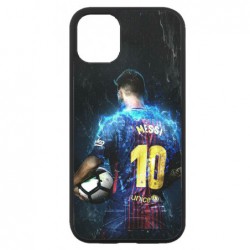 Coque noire pour Iphone 11 Lionel Messi FC Barcelone Foot