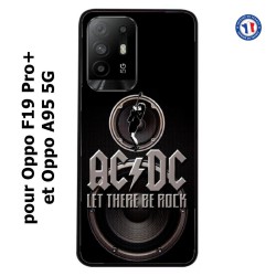 Coque pour Oppo A95 5G groupe rock AC/DC musique rock ACDC