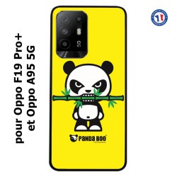 Coque pour Oppo A95 5G PANDA BOO© Bamboo à pleine dents - coque humour