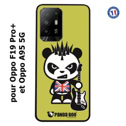 Coque pour Oppo A95 5G PANDA BOO© Punk Musique Guitare - coque humour
