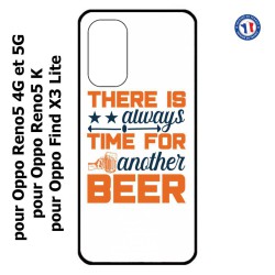 Coque pour Oppo Find X3 Lite Always time for another Beer Humour Bière