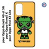 Coque pour Oppo Find X3 Lite PANDA BOO© Frankenstein monstre - coque humour