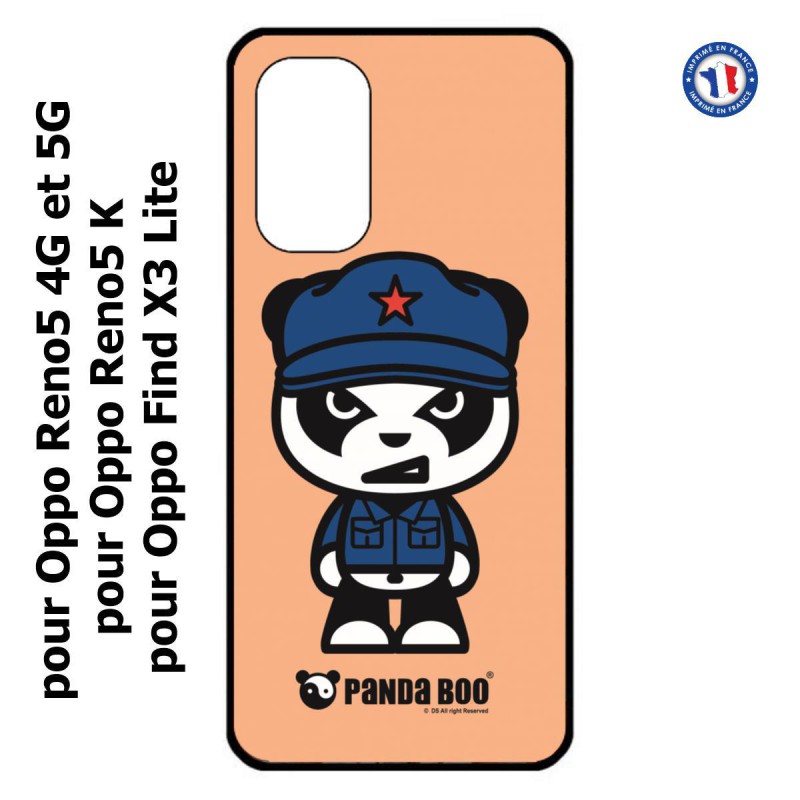 Coque pour Oppo Find X3 Lite PANDA BOO© Mao Panda communiste - coque humour