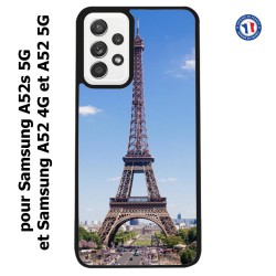 Coque pour Samsung Galaxy A52 4G-5G / A52s 5G Tour Eiffel Paris France