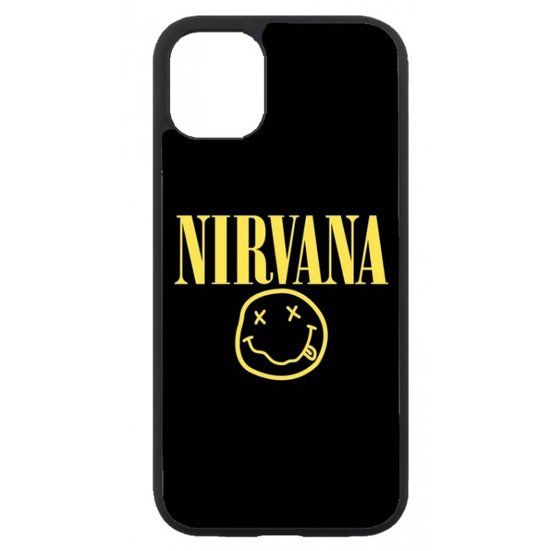 Coque noire pour Iphone 11 Nirvana Musique