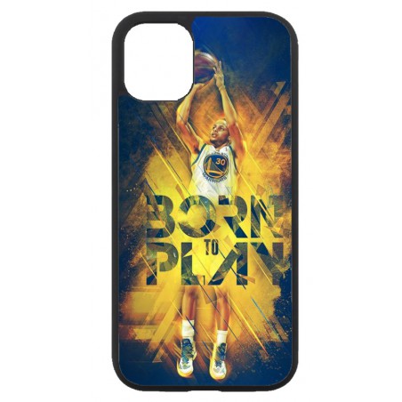 Coque noire pour Iphone 11 PRO Stephen Curry NBA Golden State Born to Play