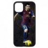 Coque noire pour Iphone 11 PRO Messi Lionel Barcelone Club Barça Football numéro 10