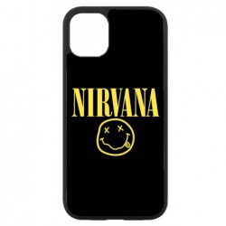 Coque noire pour Iphone 11 PRO Nirvana Musique