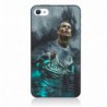 Coque noire pour iPhone XS Max Ronaldo Football Real Madrid