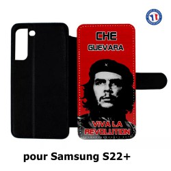 Etui cuir pour Samsung Galaxy S22 Plus Che Guevara - Viva la revolution