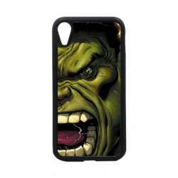 Coque noire pour iPhone XR Monstre Vert Hulk Hurlant