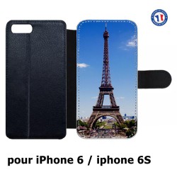 Etui cuir pour IPHONE 6/6S Tour Eiffel Paris France