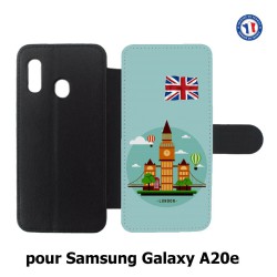 Etui cuir pour Samsung Galaxy A20e Monuments Londres - Big Ben