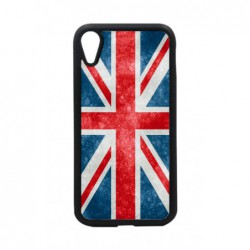 Coque noire pour iPhone XR Drapeau Royaume uni - United Kingdom Flag