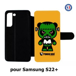 Etui cuir pour Samsung Galaxy S22 Plus PANDA BOO© Frankenstein monstre - coque humour