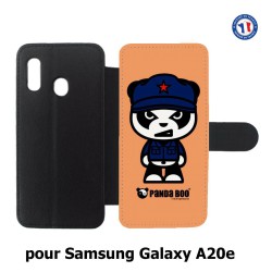 Etui cuir pour Samsung Galaxy A20e PANDA BOO© Mao Panda communiste - coque humour