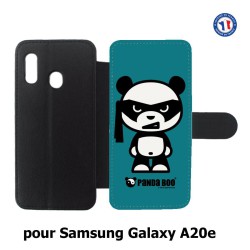Etui cuir pour Samsung Galaxy A20e PANDA BOO© bandeau kamikaze banzaï - coque humour