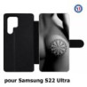 Etui cuir pour Samsung Galaxy S22 Ultra coque sexy Cible Fléchettes - coque érotique