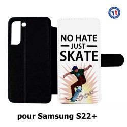 Etui cuir pour Samsung Galaxy S22 Plus Skateboard
