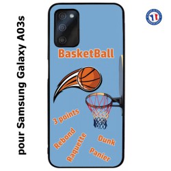 Coque pour Samsung Galaxy A03s fan Basket