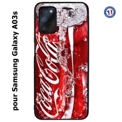 Coque pour Samsung Galaxy A03s Coca-Cola Rouge Original