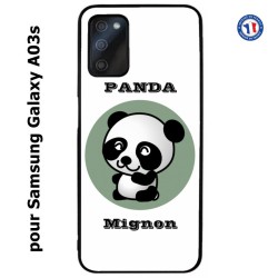 Coque pour Samsung Galaxy A03s Panda tout mignon