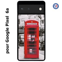 Coque pour Google Pixel 6a Cabine téléphone Londres - Cabine rouge London