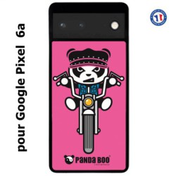 Coque pour Google Pixel 6a PANDA BOO© Moto Biker - coque humour