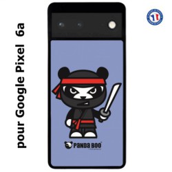 Coque pour Google Pixel 6a PANDA BOO© Ninja Boo noir - coque humour