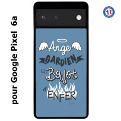 Coque pour Google Pixel 6a ProseCafé© coque Humour : Ange gardien un boulot d'enfer