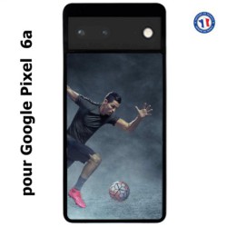 Coque pour Google Pixel 6a Cristiano Ronaldo club foot Turin Football course ballon