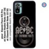 Coque pour Xiaomi Redmi Note 10 5G et 10T 5G groupe rock AC/DC musique rock ACDC