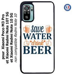 Coque pour Xiaomi Poco M3 Pro Save Water Drink Beer Humour Bière