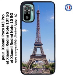 Coque pour Xiaomi Redmi Note 10 5G et 10T 5G Tour Eiffel Paris France