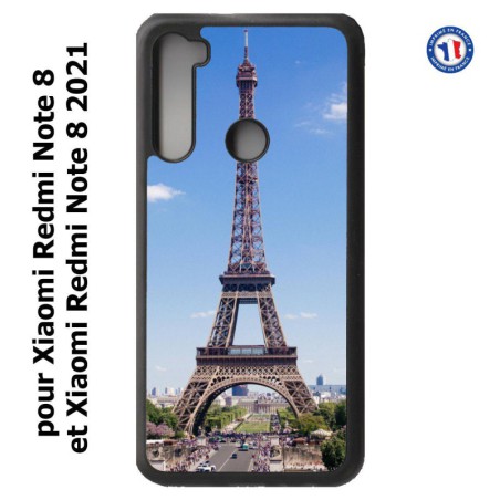 Coque pour Xiaomi Redmi Note 8 et Note 8 2021 Tour Eiffel Paris France