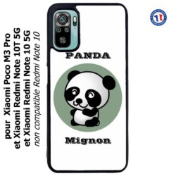 Coque pour Xiaomi Redmi Note 10 5G et 10T 5G Panda tout mignon
