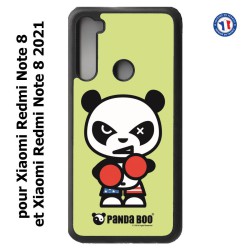 Coque pour Xiaomi Redmi Note 8 et Note 8 2021 PANDA BOO© Boxeur - coque humour