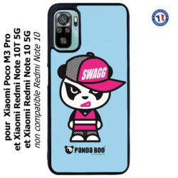 Coque pour Xiaomi Redmi Note 10 5G et 10T 5G PANDA BOO© Miss Panda SWAG - coque humour