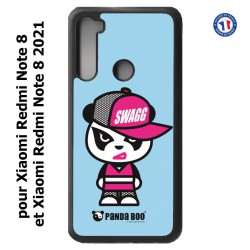 Coque pour Xiaomi Redmi Note 8 et Note 8 2021 PANDA BOO© Miss Panda SWAG - coque humour