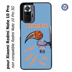 Coque pour Xiaomi Redmi Note 10 PRO fan Basket