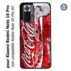 Coque pour Xiaomi Redmi Note 10 PRO Coca-Cola Rouge Original