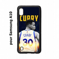 Coque noire pour Samsung Galaxy A10 Stephen Curry Golden State Warriors Basket 30